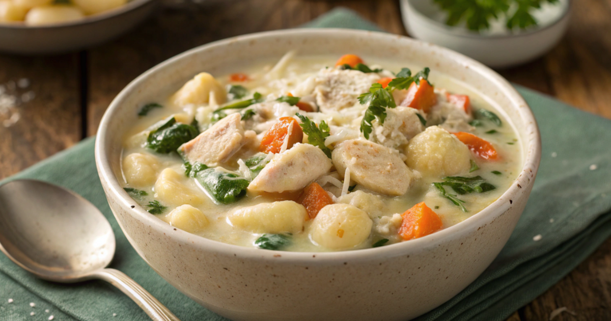 Chicken Gnocchi Soup