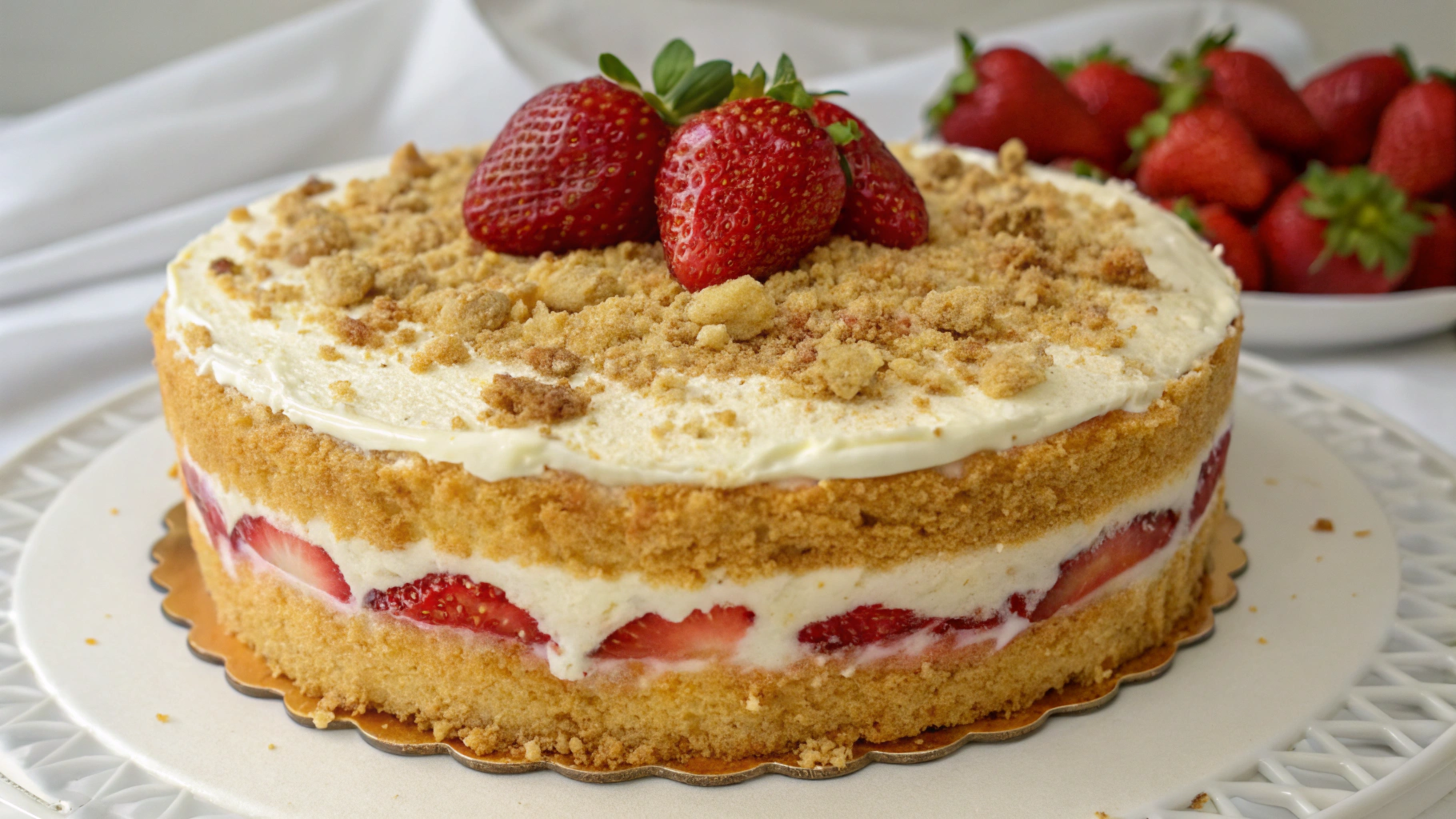 What Is Strawberry Crunch Cake Made Of - Cake Recipe Guide