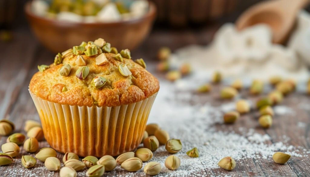 pistachio muffin recipe